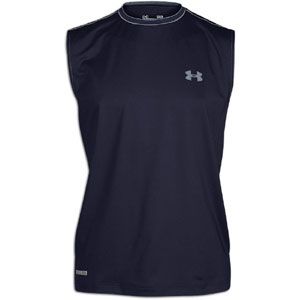 Under Armour Heatgear Sonic Fitted S/L T Shirt   Mens   Midnight Navy