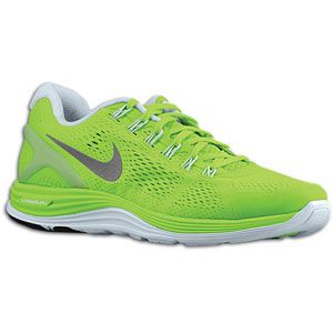 Nike LunarGlide+ 4   Mens   Running   Shoes   Electric Green/Blue