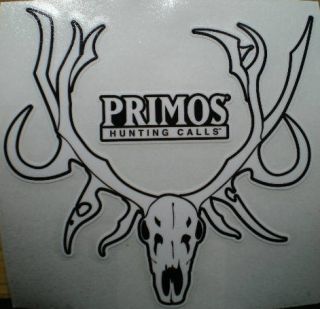Decal Primos Hunting Calls Non Typical Elk Skull