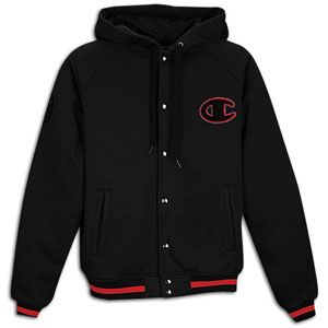 Champion 1919 Hooded Letterman Jacket   Mens   Casual   Clothing
