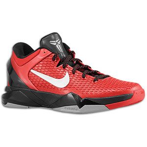 Nike Kobe VII   Mens   Basketball   Shoes   Gym Red/Metallic Silver