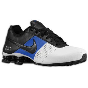 Nike Shox Deliver   Mens   Running   Shoes   White/Game Royal/Black