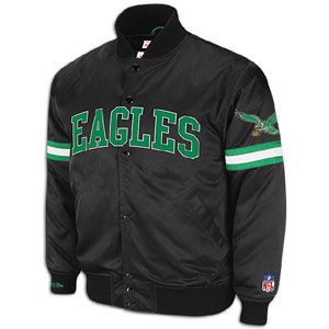 Mitchell & Ness NFL Backup Satin Jacket   Mens   Philadelphia Eagles