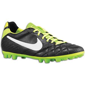Nike Tiempo Legend IV AG   Mens   Soccer   Shoes   Black/Electric