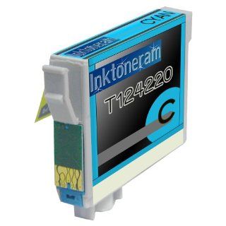1 New Remanufactured T124220 Epson 124 T1242 Cyan Ink