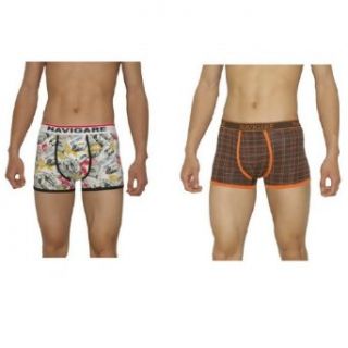2 PACK: Mens Navigare Soft & Comfortable Boxer Shorts