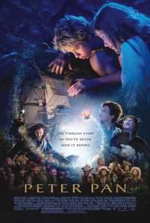 Peter Pan Movie Poster 2 Sided Original Rolled 27x40