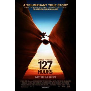 127 Hours Advance Movie Poster Double Sided Original 27x40