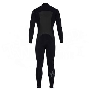 NEW Hurley Fusion 403 4/3 Mens Chest Zip Full Wetsuit   Black   Medium