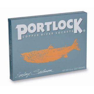 Port Chatham Smoked Sockeye Copper River, Teal Box, 8 Ounce Packages