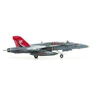Herpa Wings USN F A 18C Vfa 131 Wilcats Red Model Airplane