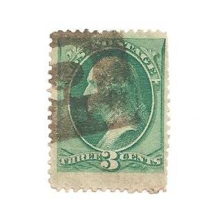   1870 US Postage Stamp   three cent   Scott No. 136 