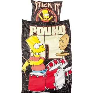    Simpsons Duvet Set Pound It 135 x 200 / 80 x 80 cm Toys & Games