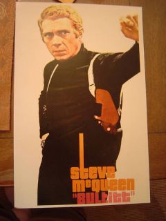 Bullitt Poster Steve McQueen 11 x 17