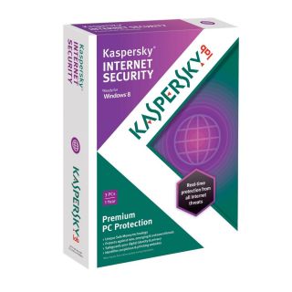 BRAND NEW, RETAIL KASPERSKY INTERNET SECURITY 2012/2013, 3 USERS, FREE