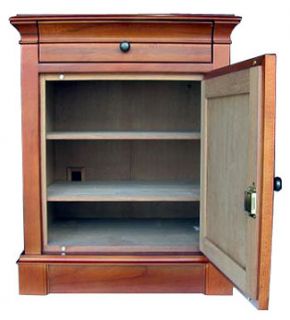 Deluxe End Table Cabinet Humidor