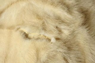 Vintage Hyman Waseman Blonde Real Fur Mink Stroller Coat Luxurious