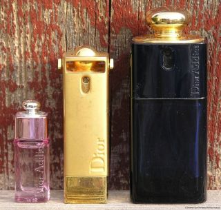 Used Christian Dior Perfume Bottles 2 Addict Hypnotic Poison