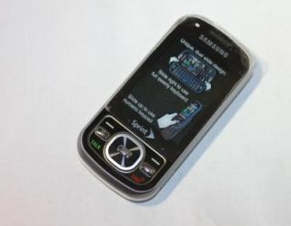 This Sprint Samsung SPH M550 Exclaim has a Clean ESN, meaning it can