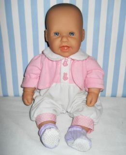 Berenguer Doll 16” She Has A Twin Brother Too