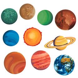 Planets Sun Outer Space Solar System 10 Wall Murals Mars Venus Earth