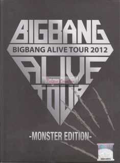 BIGBANG Alive Tour 2012 Monster Edition 2 DVD Brand New
