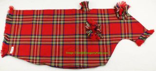 Ebbc 49 Oversize Royal Stewart Tartan Pipe Bag Cover