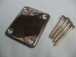 Ibanez Neck Plate and Screws GAX Series Bass Parts