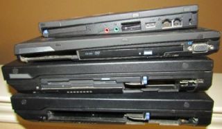IBM Thinkpad Lenovo Laptops for Parts LOT OF 4 X40 * A30P * T42