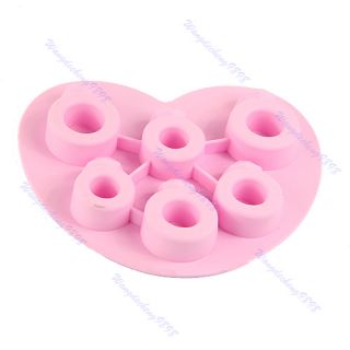  Drink Ice Mould Jelly Chocolate Mold Maker Ice Cube Tray Pink