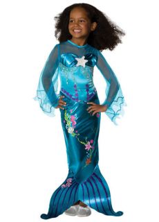 Magical Blue Mermaid Dress Up Princess Costume Rubies Todd s M