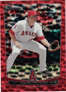 2012 Bowman Silver Ice Red 156 Mark Trumbo 11 25