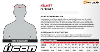 Icon New 2012 Variant Construct Street Helmet Construct 2XL