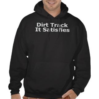 Dirt Track Racing Hoodie (Hooded Sweatshirt) 