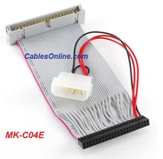 inch 40 Pin Male to 44 Pin Female IDE Cable MK C04E