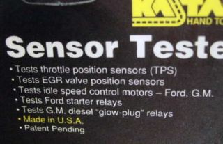 New Kastar TPS EGR Idle Speed Controller Testor Kit
