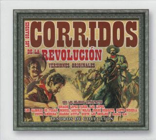 Corridos De La Revolucion Ignacio Lopez Alegres De Teran CD NEW 3 Pk