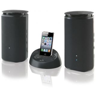 iLive Wireless Speakers w Charging Dock for iPod iPhone 3GS 4S AC DC
