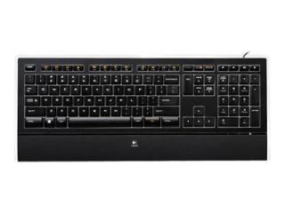 Logitech Illuminated Wired Keyboard 920 000914 USB