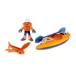 Features of Fisher Price Imaginext Kayak & Figure Set