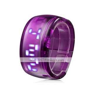 EUR € 6.89   Relógio LED Futurista   Púrpura, Frete Grátis em