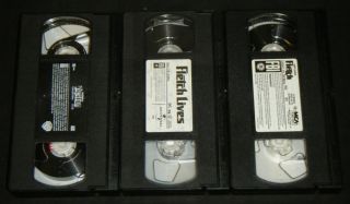 CHEVY CHASE 3 VHS MOVIE SET Fletch, Fletch Lives, & National Lampoon