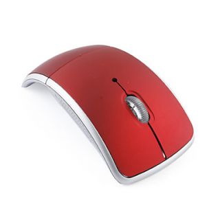 USD $ 15.78   Wireless Mouse + USB 2.4GHz Nano Receiver (Red),