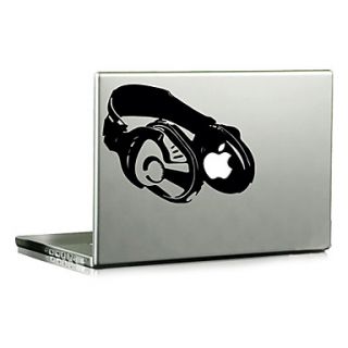Headphone Apple Mac Decal Skin Sticker Cover for 11 13 15 MacBook