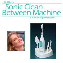 Sonic Toothbrush Electric Cordless Clean Between Machine Tooth Brush