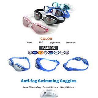 USD $ 13.79   Unisex SM205 Anti Fog Plating Swimming Goggles,