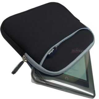 Black 7 Inch Tablet Sleeve Case Pouch Bag For Kindle Fire 1 & 2 HD 7