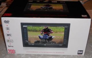 Dual XDVD8281 in Dash Mobile Video 6 5 inch Touch Screen LCD DVD CD