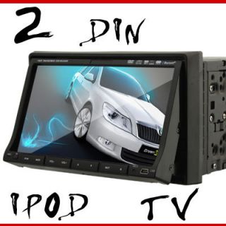 LCD TV in Dash Double DIN Car Audio CD DVD Player P2