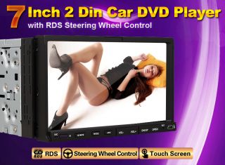 Versio 7 in Dash BT Stereo Double 2Din Car DVD Player